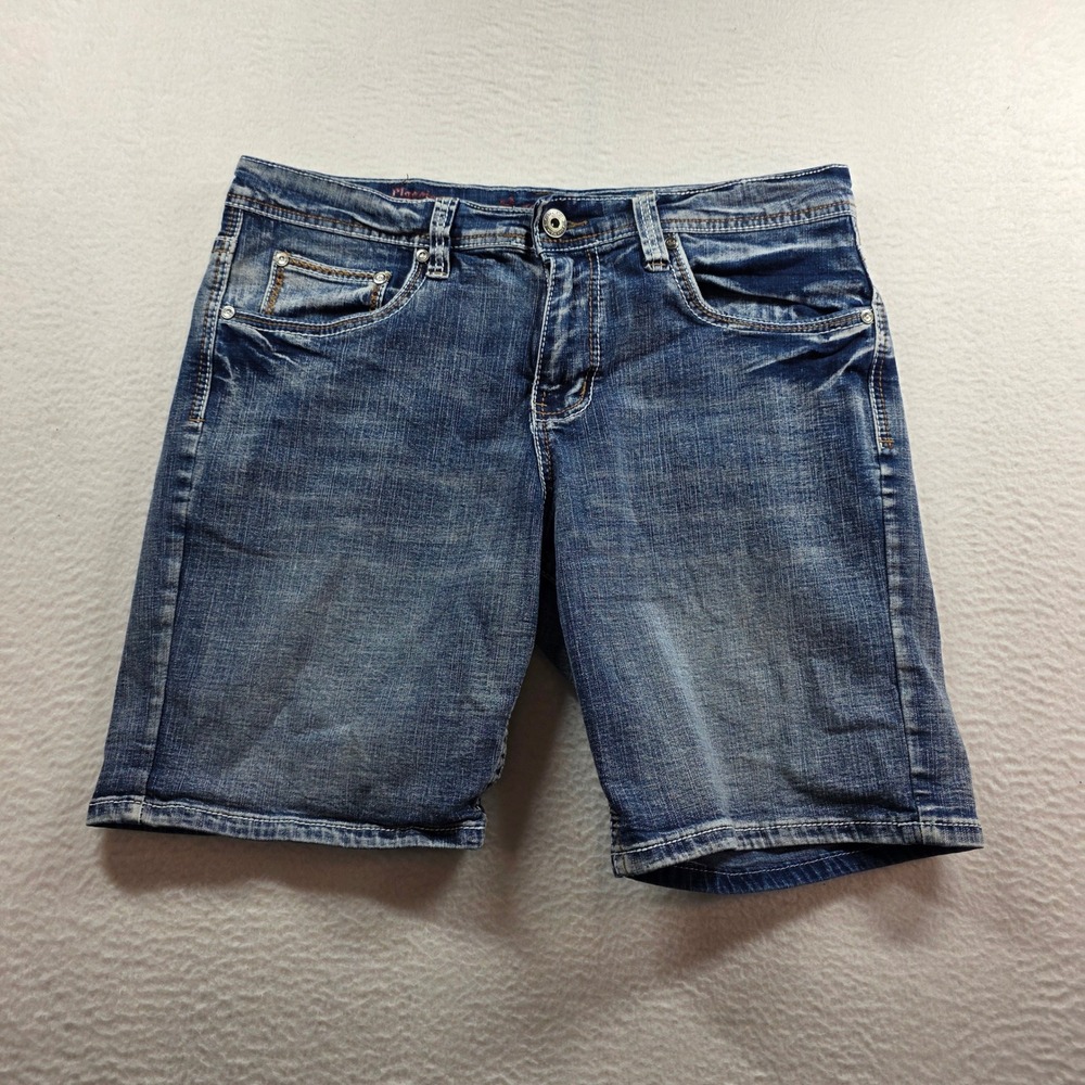 Axe & Crown Mens Classic Straight Denim Shorts Saltwater Blue‎ 33W ACMB0029